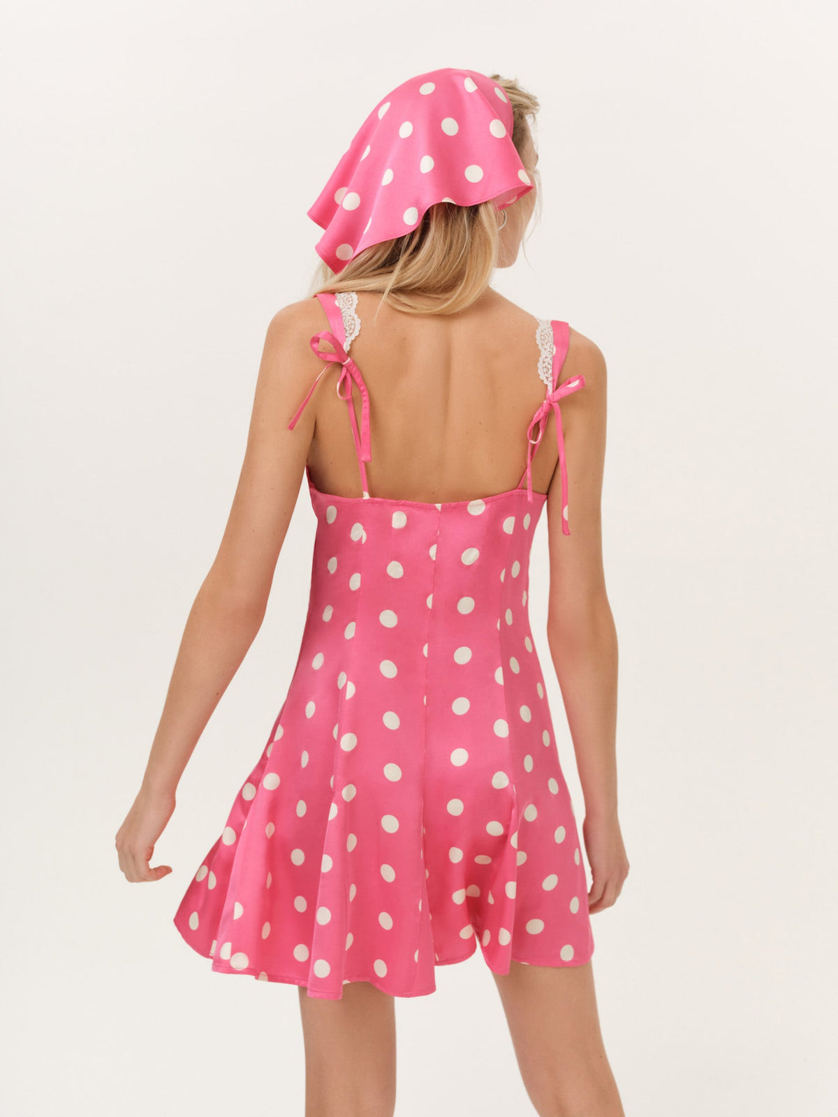 Lillian Mini Dress Pink - For Love & Lemons
