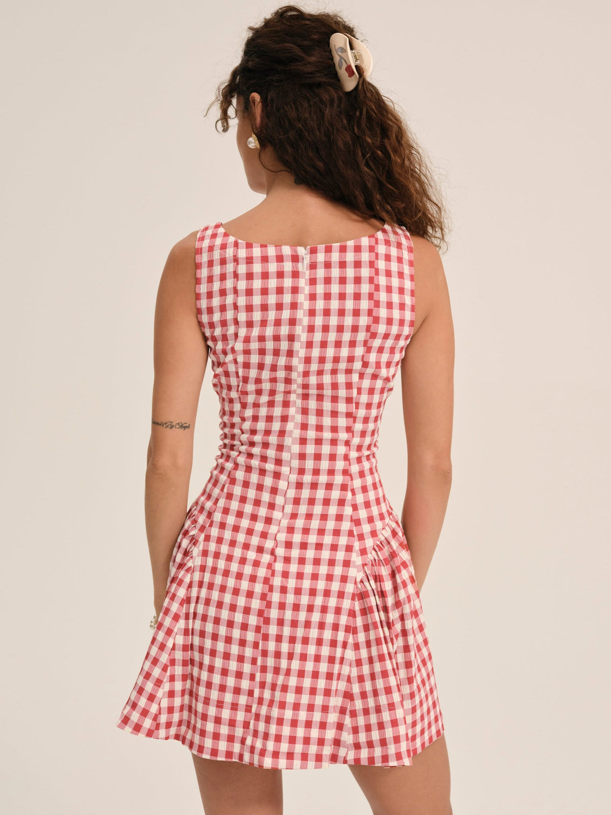 Scotch Bonnet Mini Dress Red - For Love & Lemons