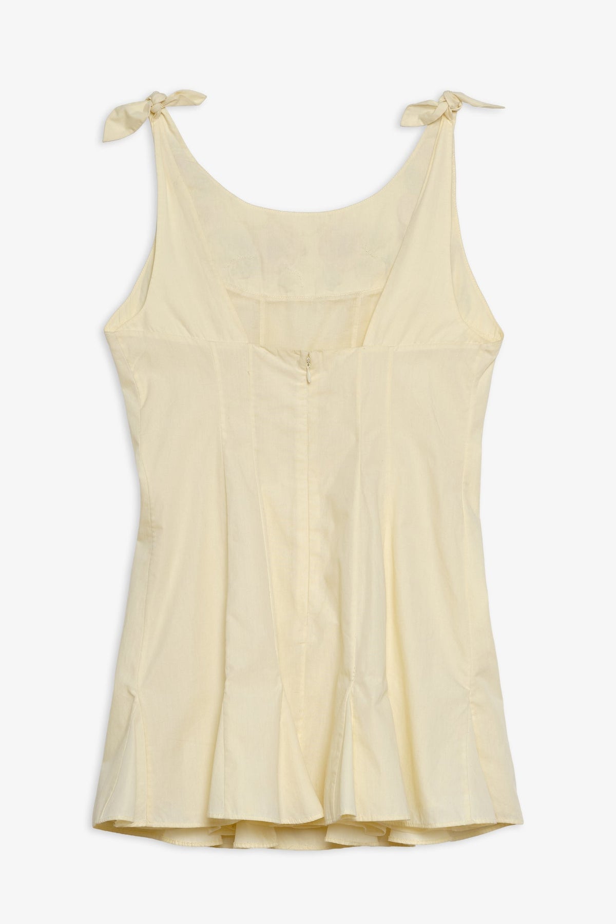 Amari Mini Dress Baby Yellow - For Love & Lemons