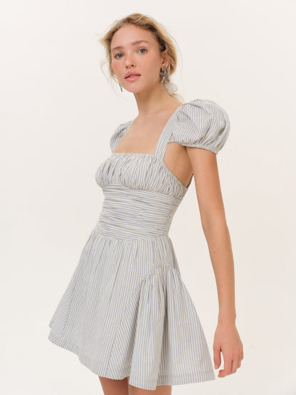 Saltwater Mini Dress Blue - For Love & Lemons