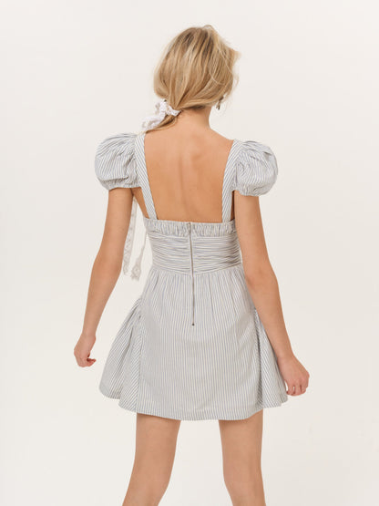 Saltwater Mini Dress Blue - For Love & Lemons