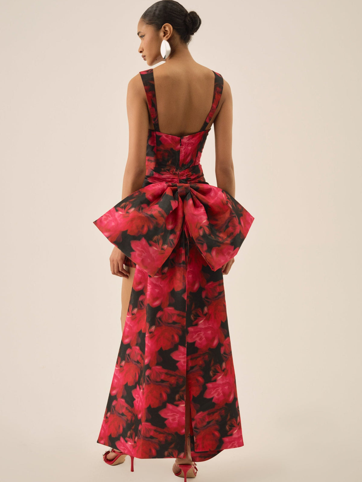 Dark Romance Mini Dress Red - For Love & Lemons