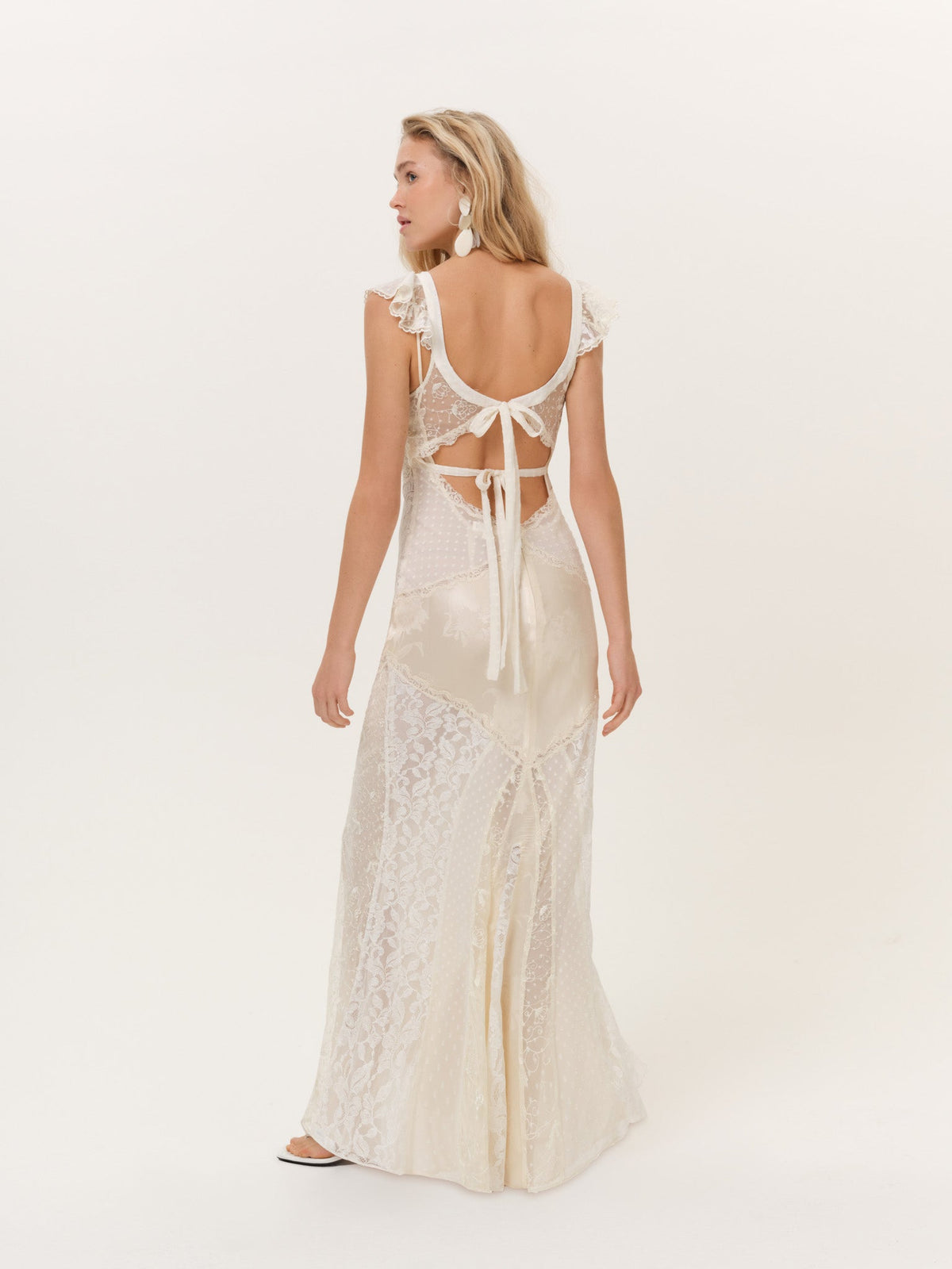 Bellamy Maxi Dress Cream - For Love & Lemons