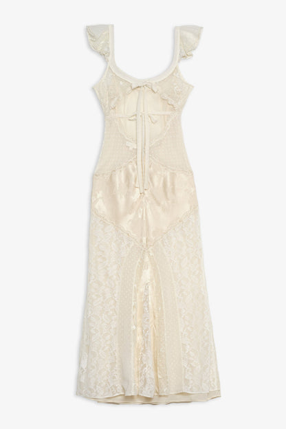 Bellamy Maxi Dress Cream - For Love & Lemons