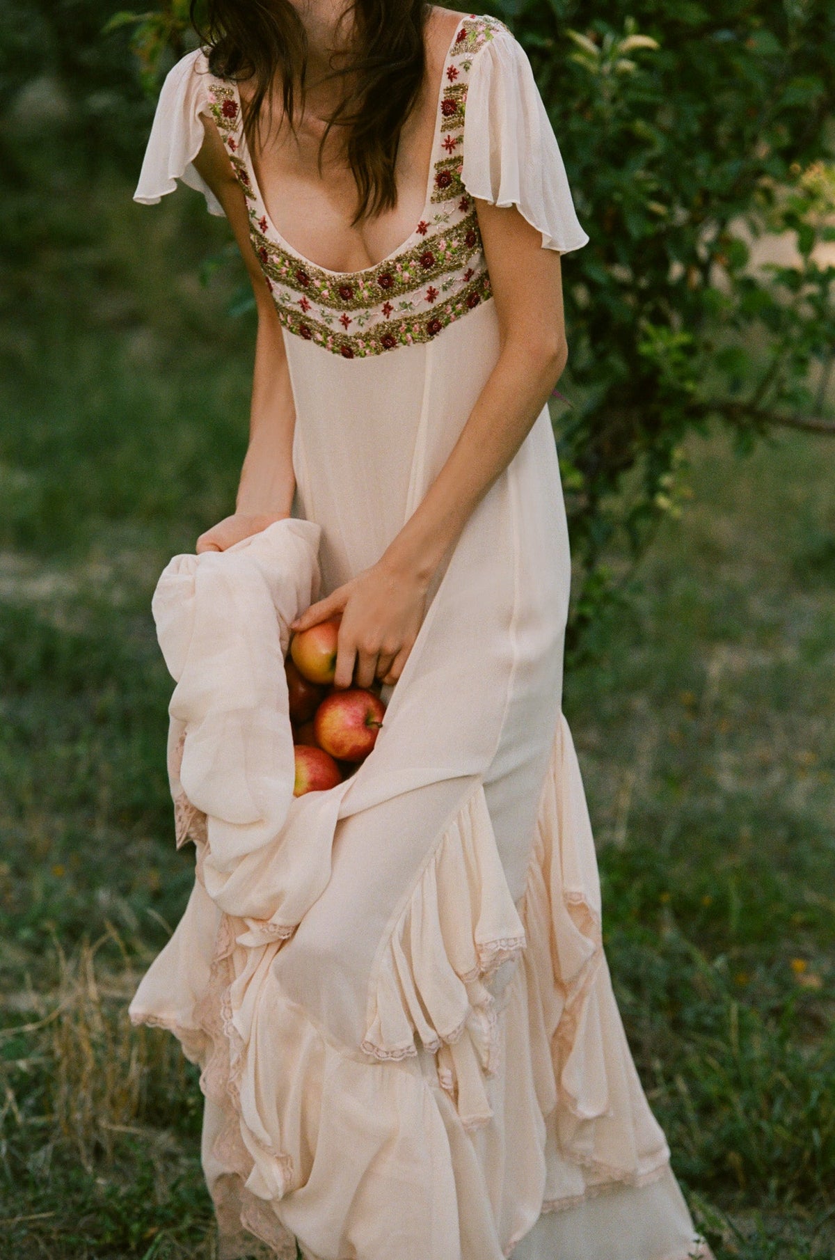 Marle Maxi Dress Sand - For Love & Lemons