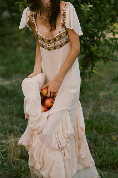 Marle Maxi Dress Sand - For Love & Lemons