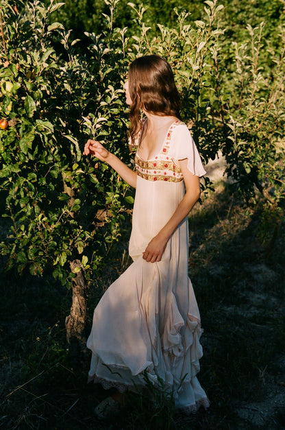 Marle Maxi Dress Sand - For Love & Lemons