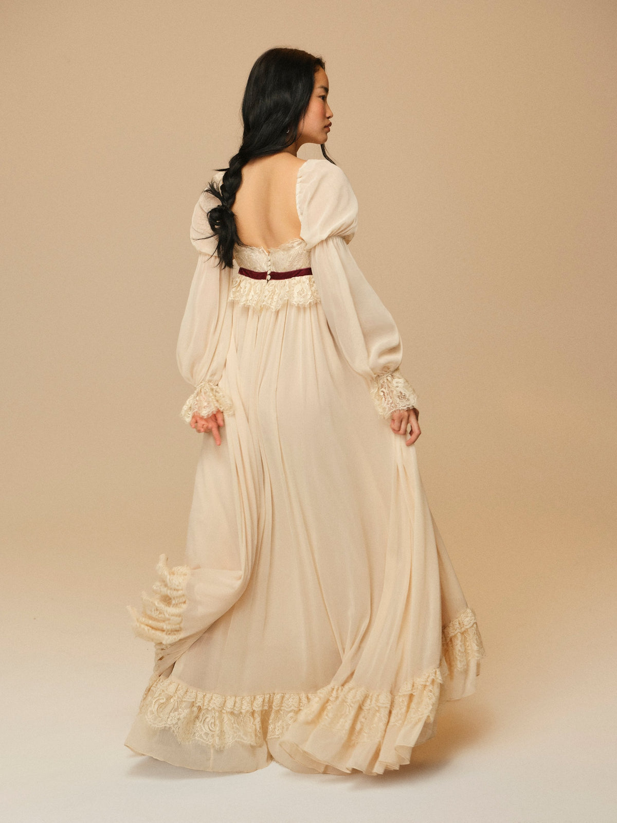 Bailey Maxi Dress Vintage Cream - For Love & Lemons
