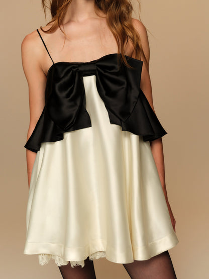 Elena Mini Dress Cream - For Love & Lemons