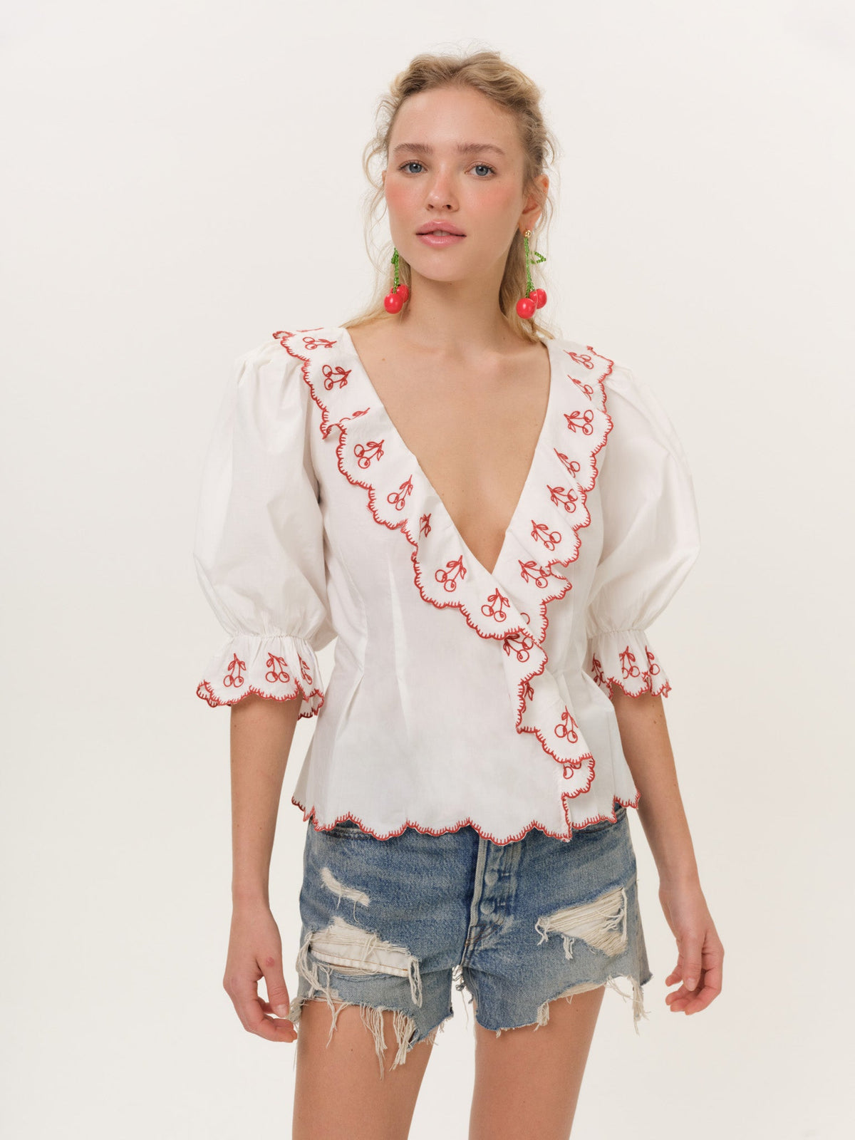 Emma Top White - For Love & Lemons