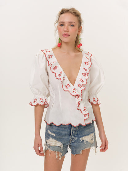 Emma Top White - For Love & Lemons