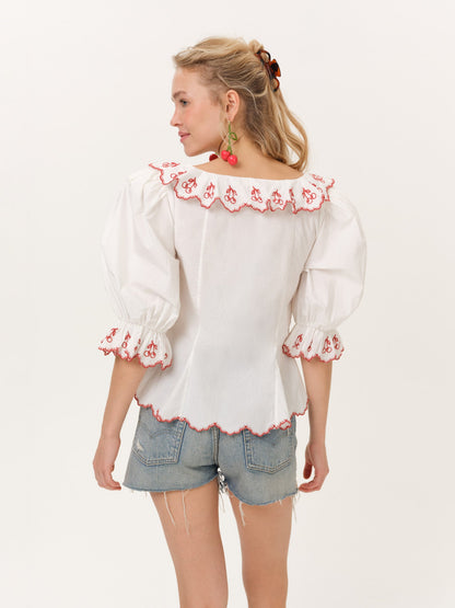 Emma Top White - For Love & Lemons