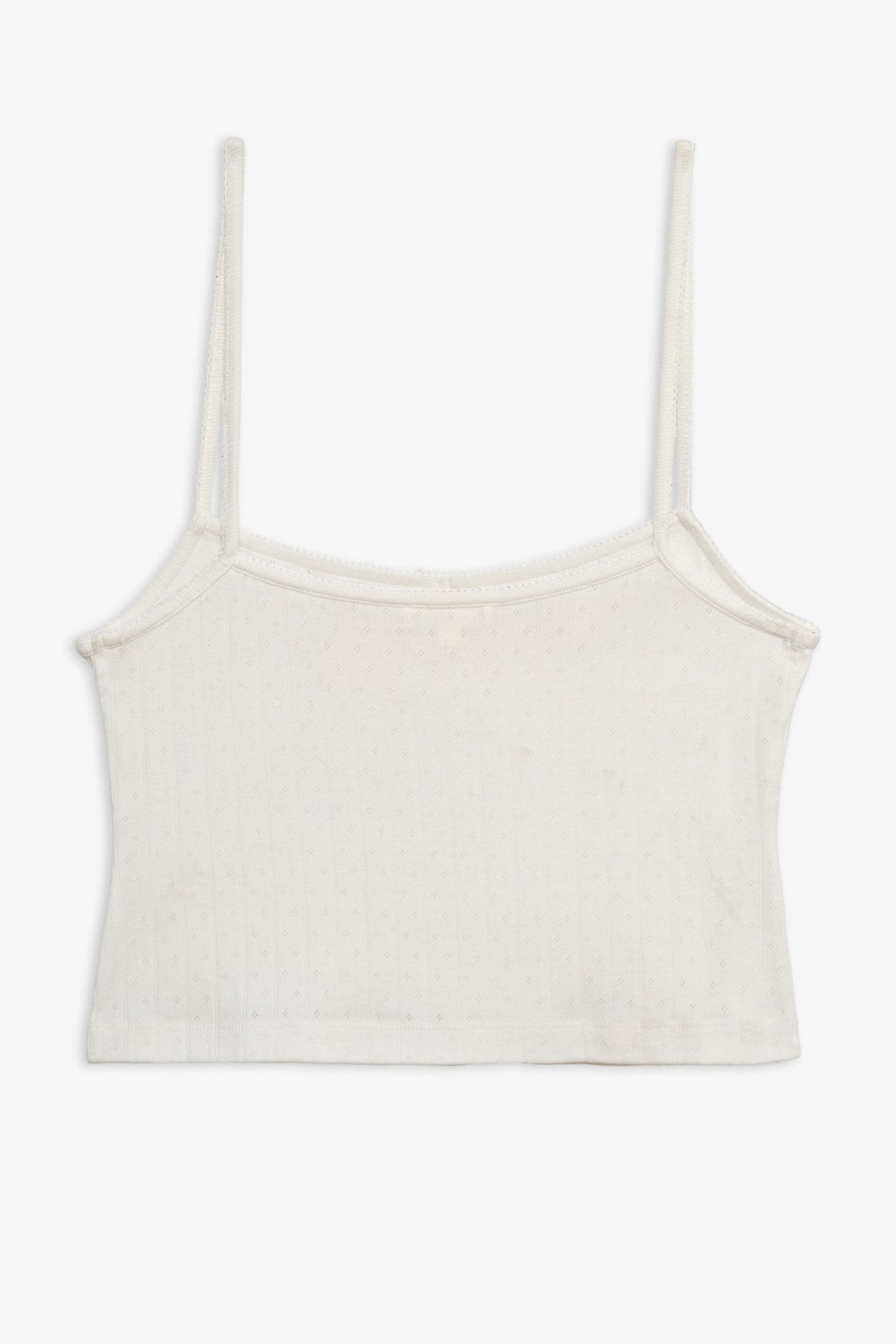 Sylvie Cami Top White - For Love & Lemons