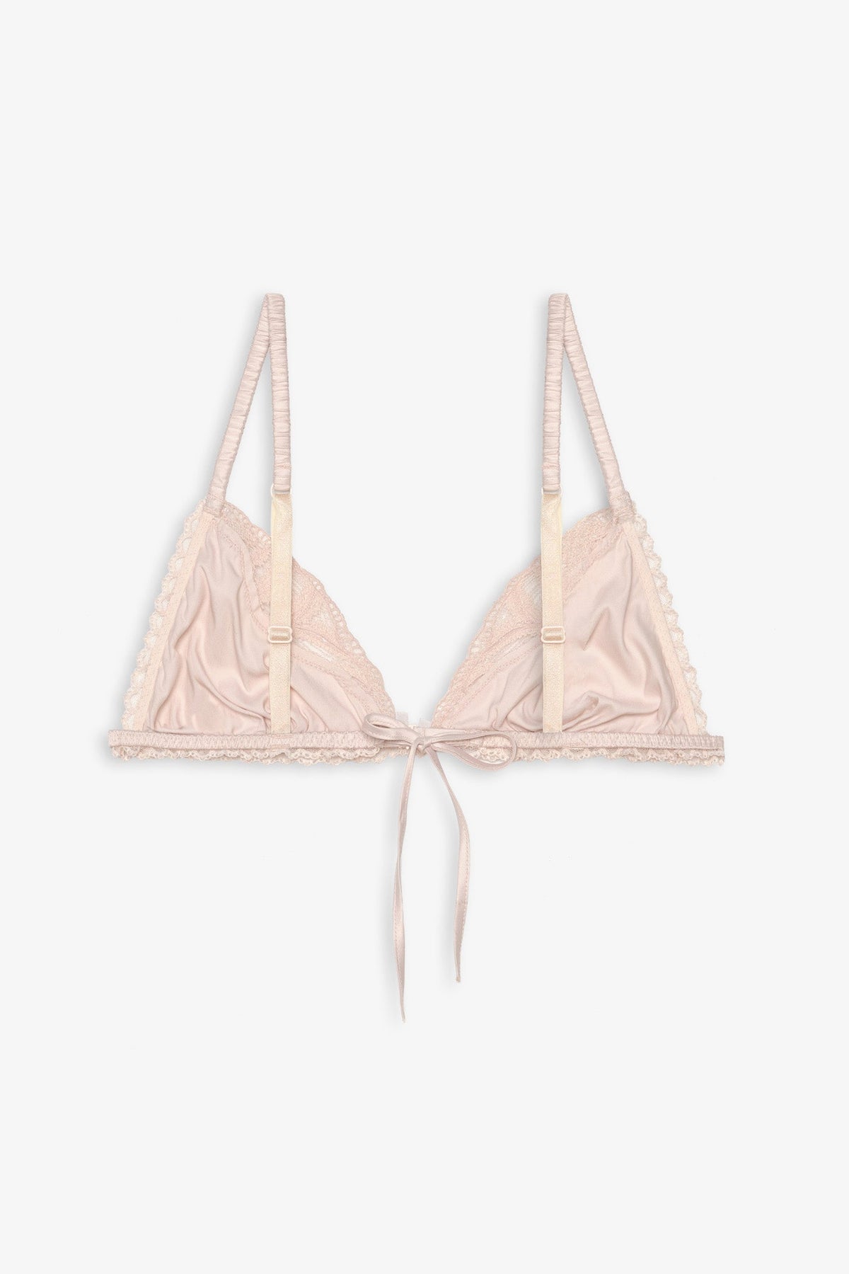Seashell Beaded Bralette Peach - For Love & Lemons