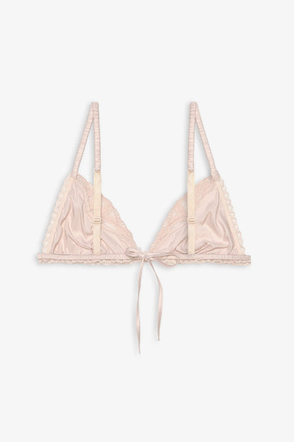 Seashell Beaded Bralette Peach - For Love & Lemons