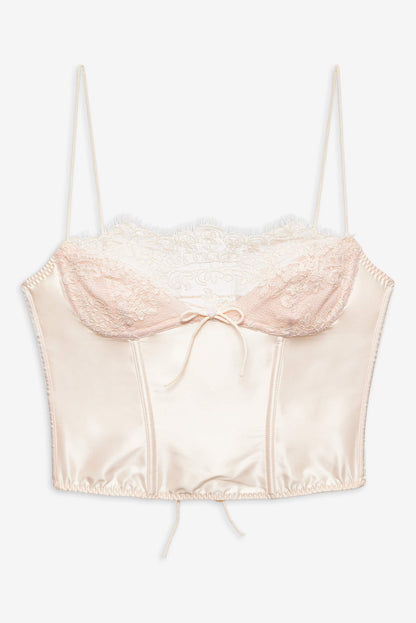 Victoria Bustier Cream - For Love & Lemons