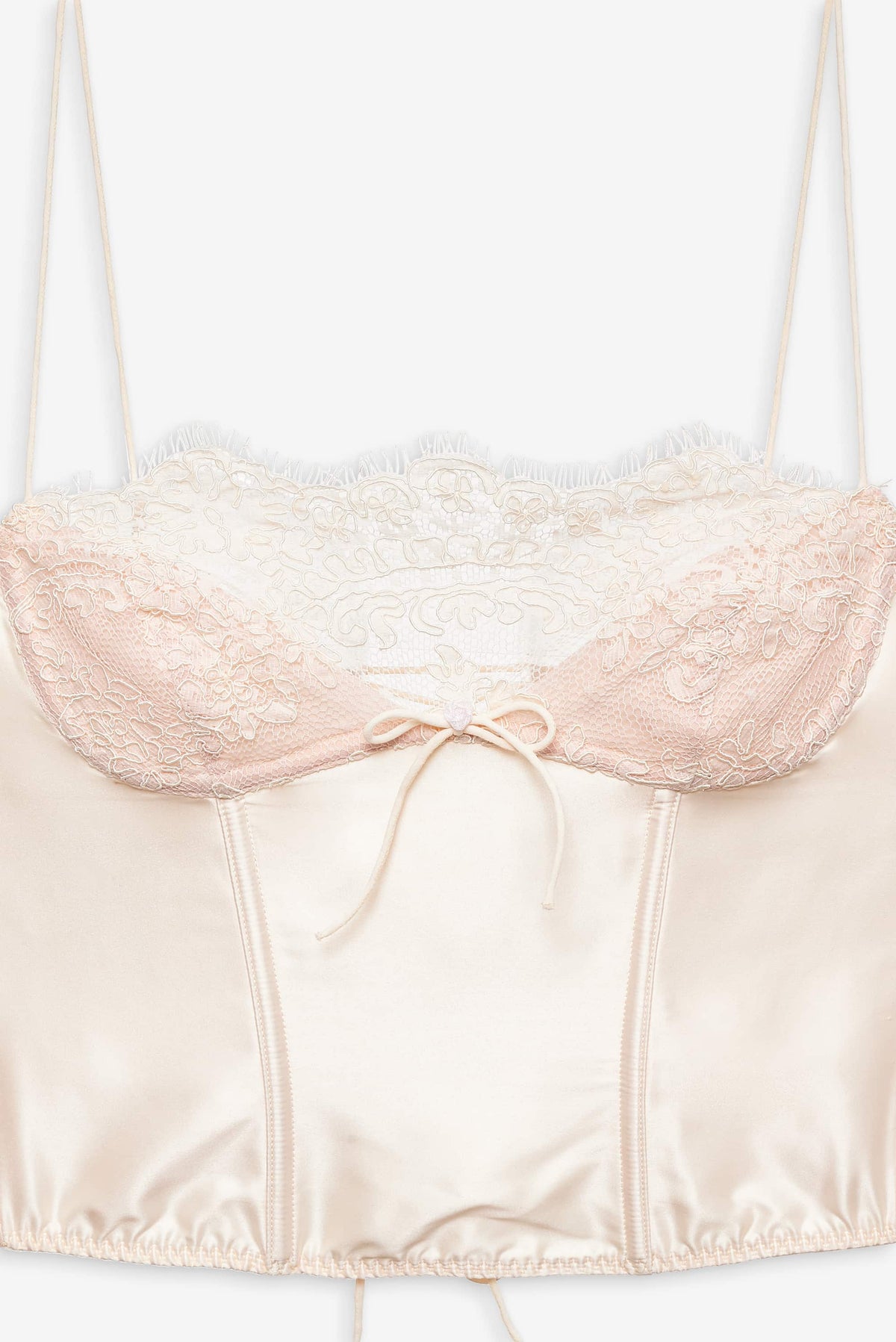 Victoria Bustier Cream - For Love & Lemons