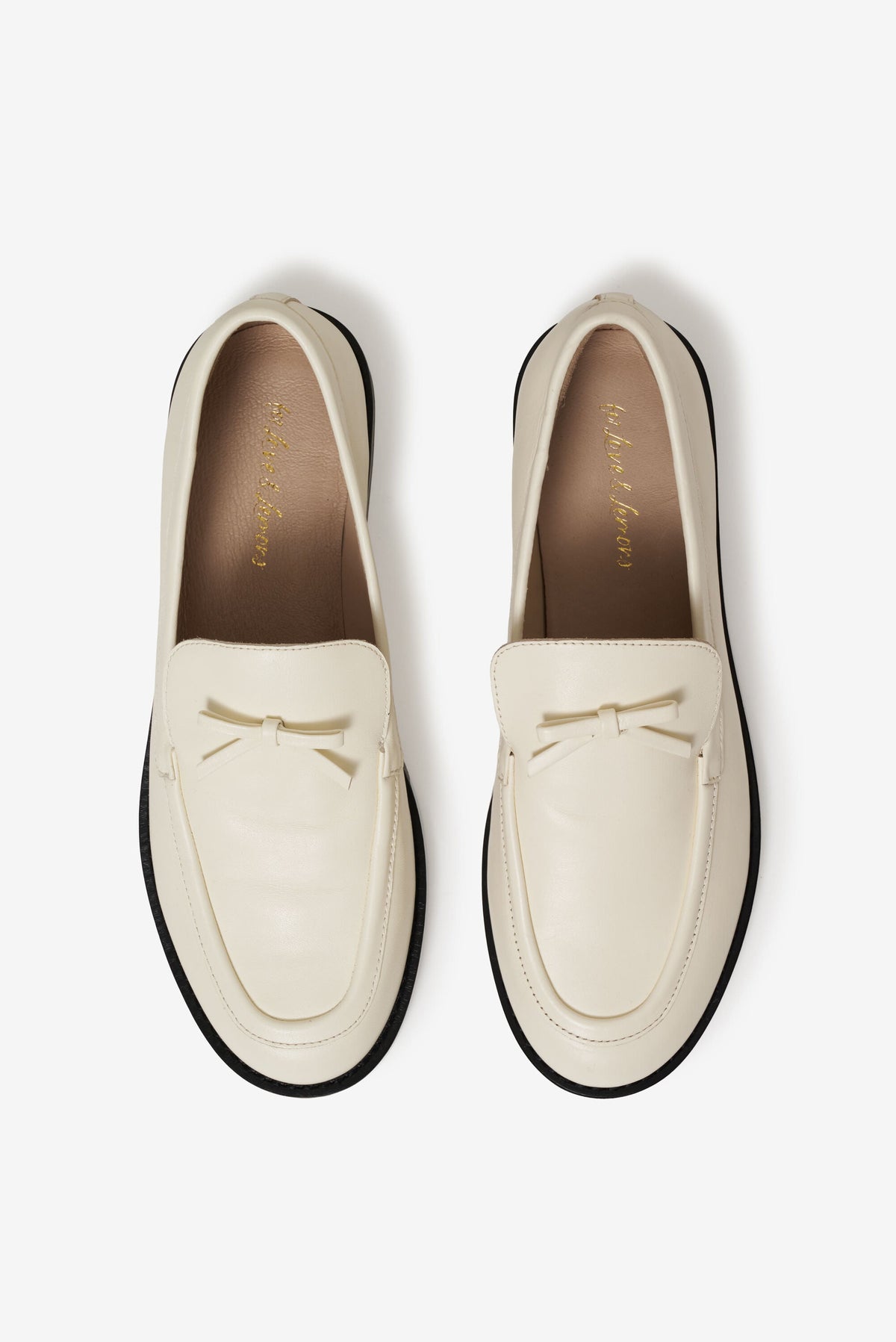 Helena Loafer Cream - For Love & Lemons
