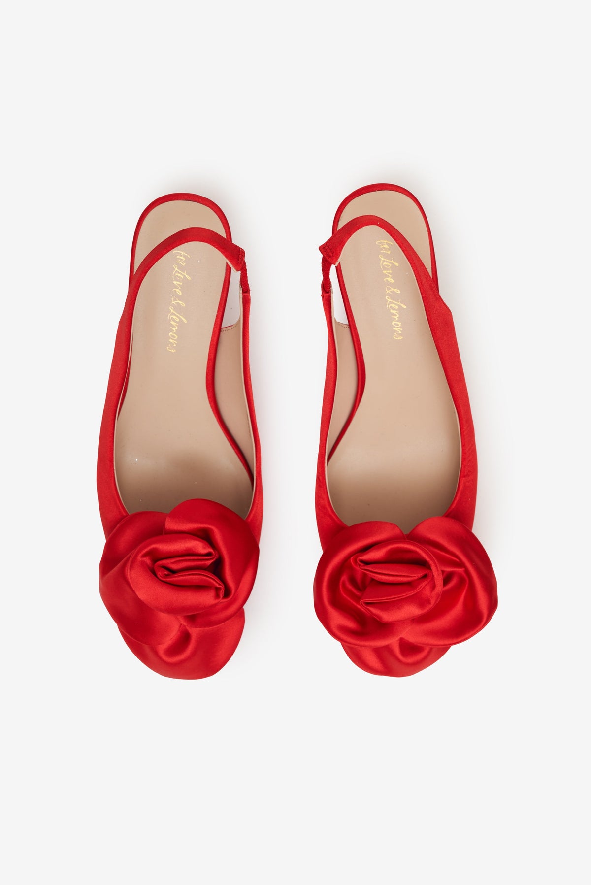 Hartley Heel Red - For Love & Lemons