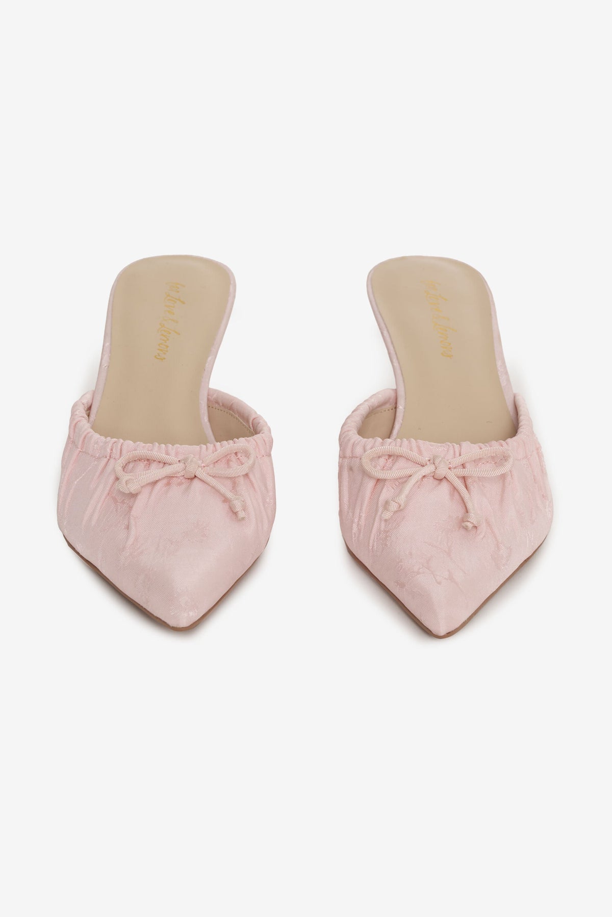 Colette Mule Heel Pink - For Love & Lemons