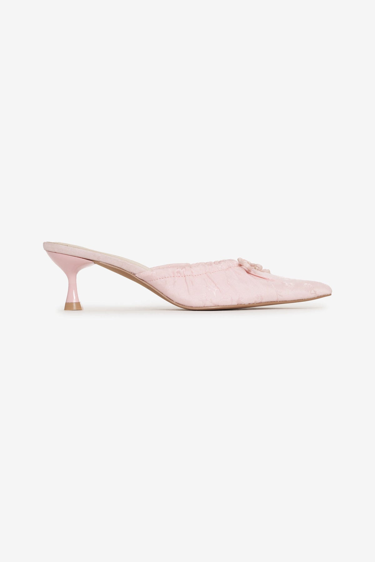 Colette Mule Heel Pink - For Love & Lemons