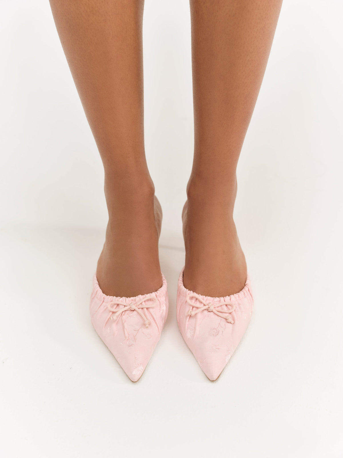 Colette Mule Heel Pink - For Love & Lemons