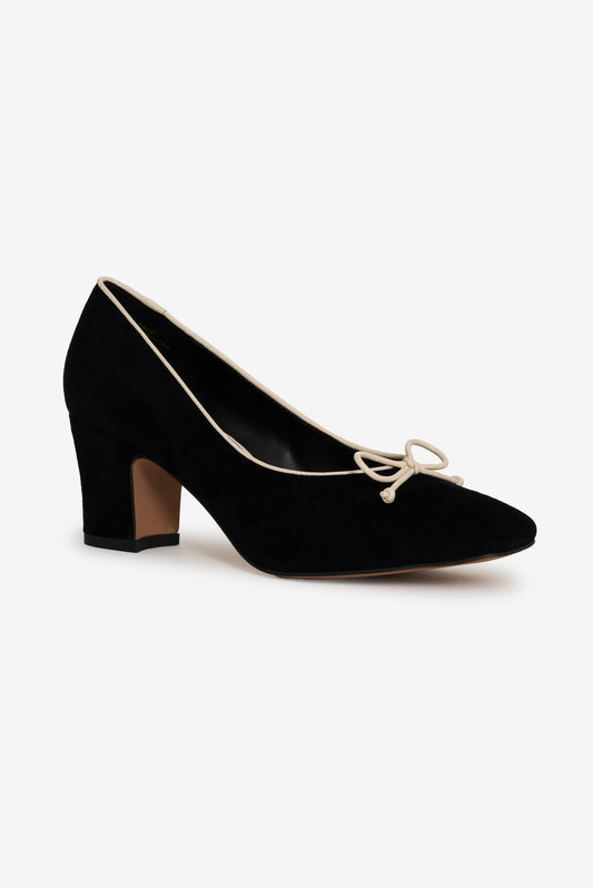 Angelina Heel Black - For Love & Lemons