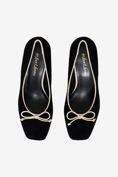 Angelina Heel Black - For Love & Lemons