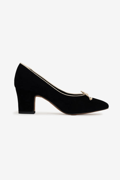 Angelina Heel Black - For Love & Lemons