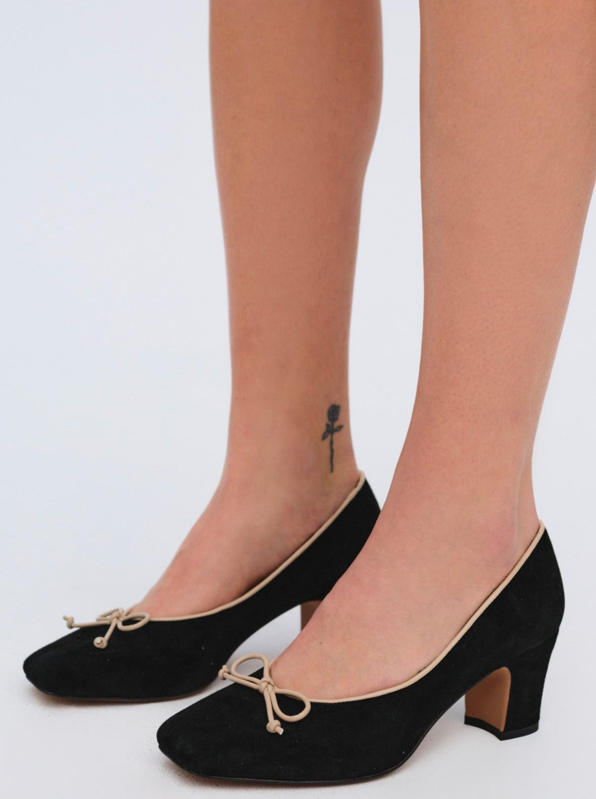 Angelina Heel Black - For Love & Lemons