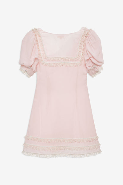 Ashley Mini Dress Pink - For Love & Lemons