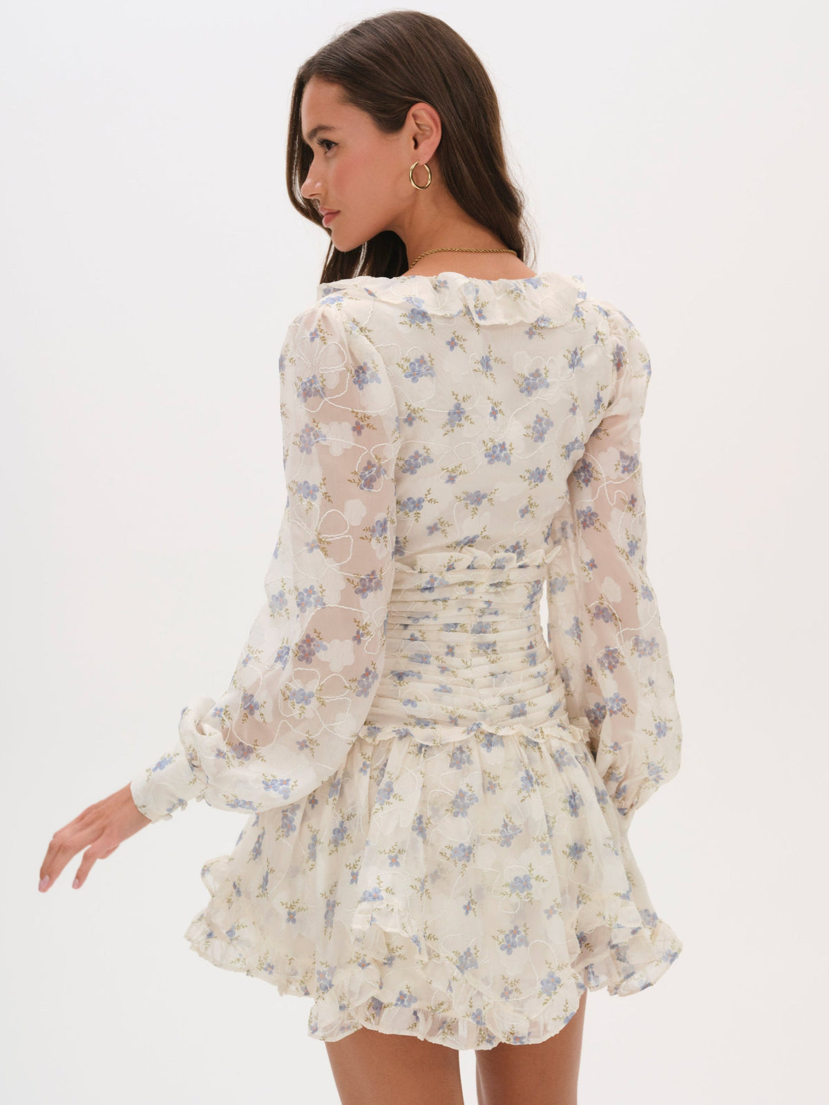 Jayleen Mini Dress White - For Love & Lemons