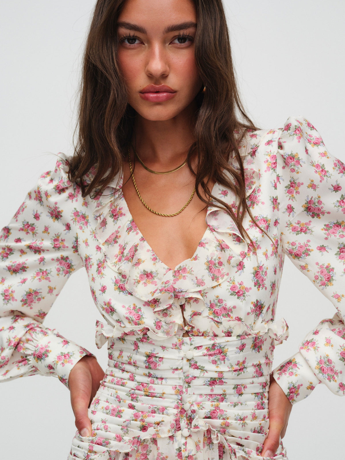 Jayleen Mini Dress Pink - For Love & Lemons