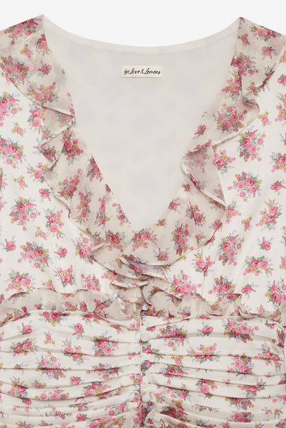 Jayleen Mini Dress Pink - For Love & Lemons