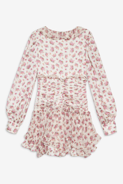 Jayleen Mini Dress Pink - For Love & Lemons