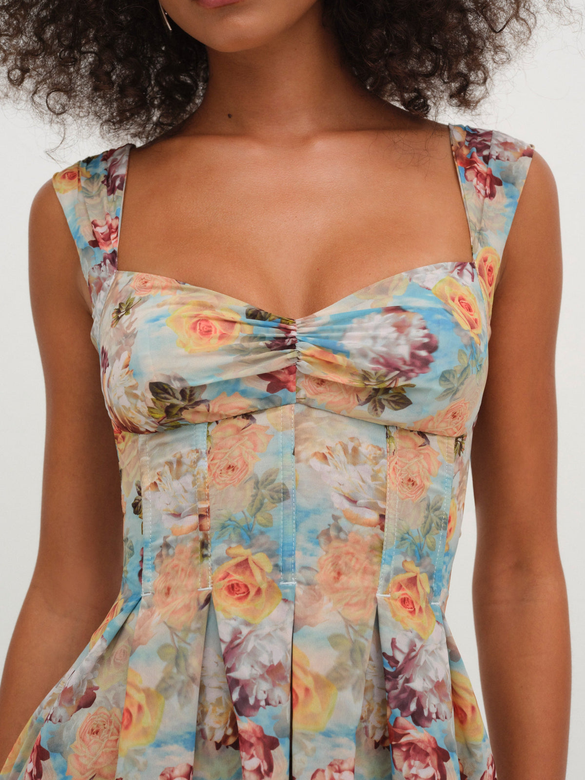 August Mini Dress Multi - For Love & Lemons