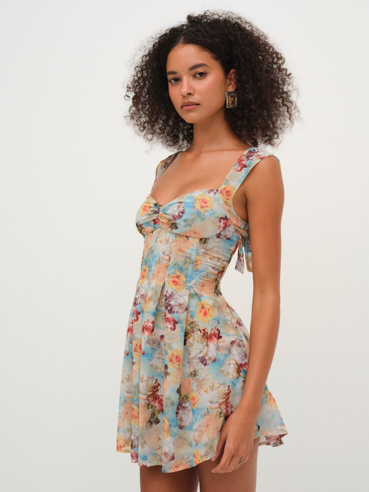 August Mini Dress Multi - For Love & Lemons