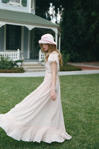 Frances Maxi Dress Light Pink - For Love & Lemons