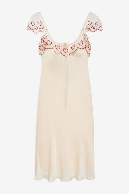 Amor Midi Dress Cream - For Love & Lemons