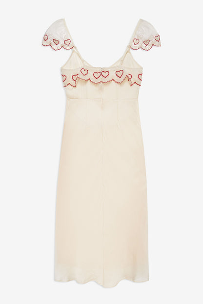 Amor Midi Dress Cream - For Love & Lemons