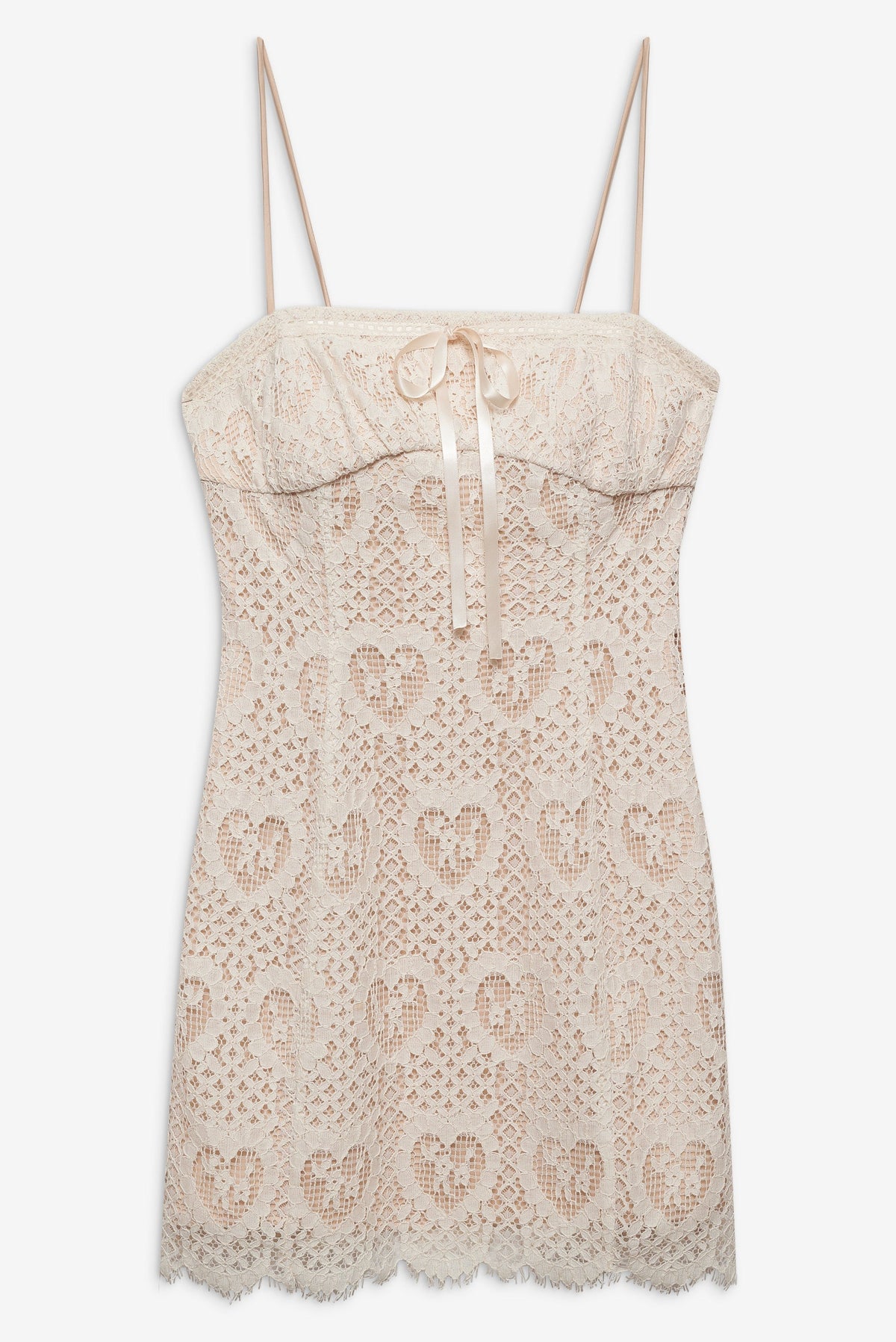 Claire Mini Dress Cream - For Love & Lemons