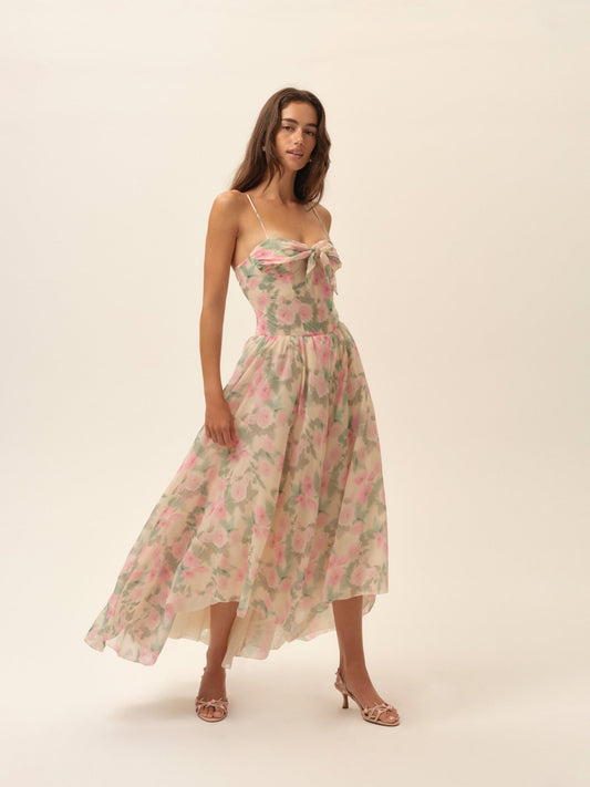 Lilou Maxi Dress Yellow - For Love & Lemons