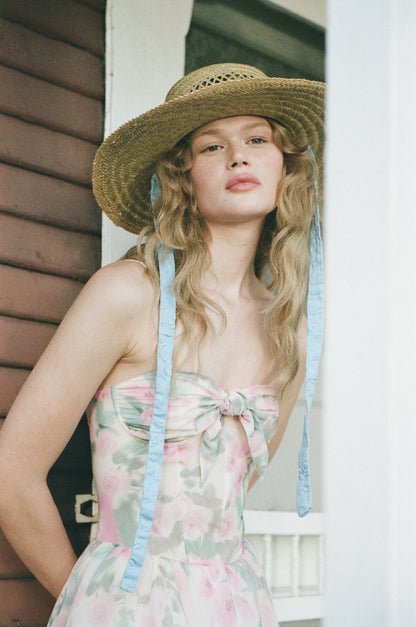 Lilou Maxi Dress Yellow - For Love & Lemons