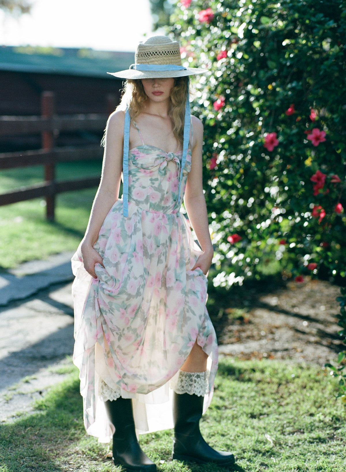 Lilou Maxi Dress Yellow - For Love & Lemons