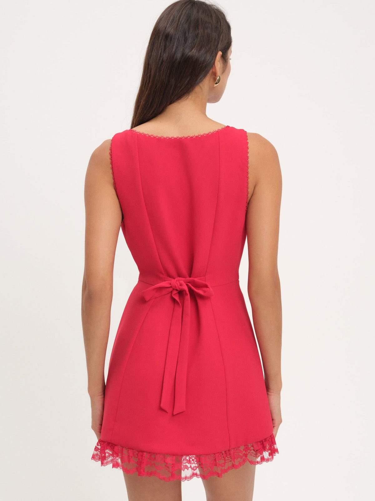 Venus Mini Dress Red - For Love & Lemons