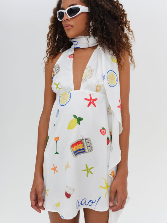 Carla Mini Dress Multi - For Love & Lemons