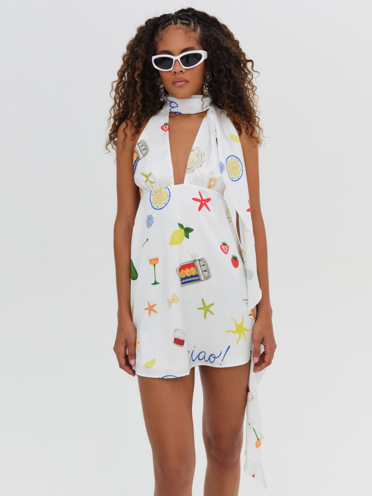 Carla Mini Dress Multi - For Love & Lemons