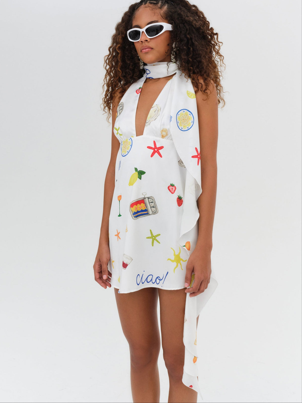 Carla Mini Dress Multi - For Love & Lemons