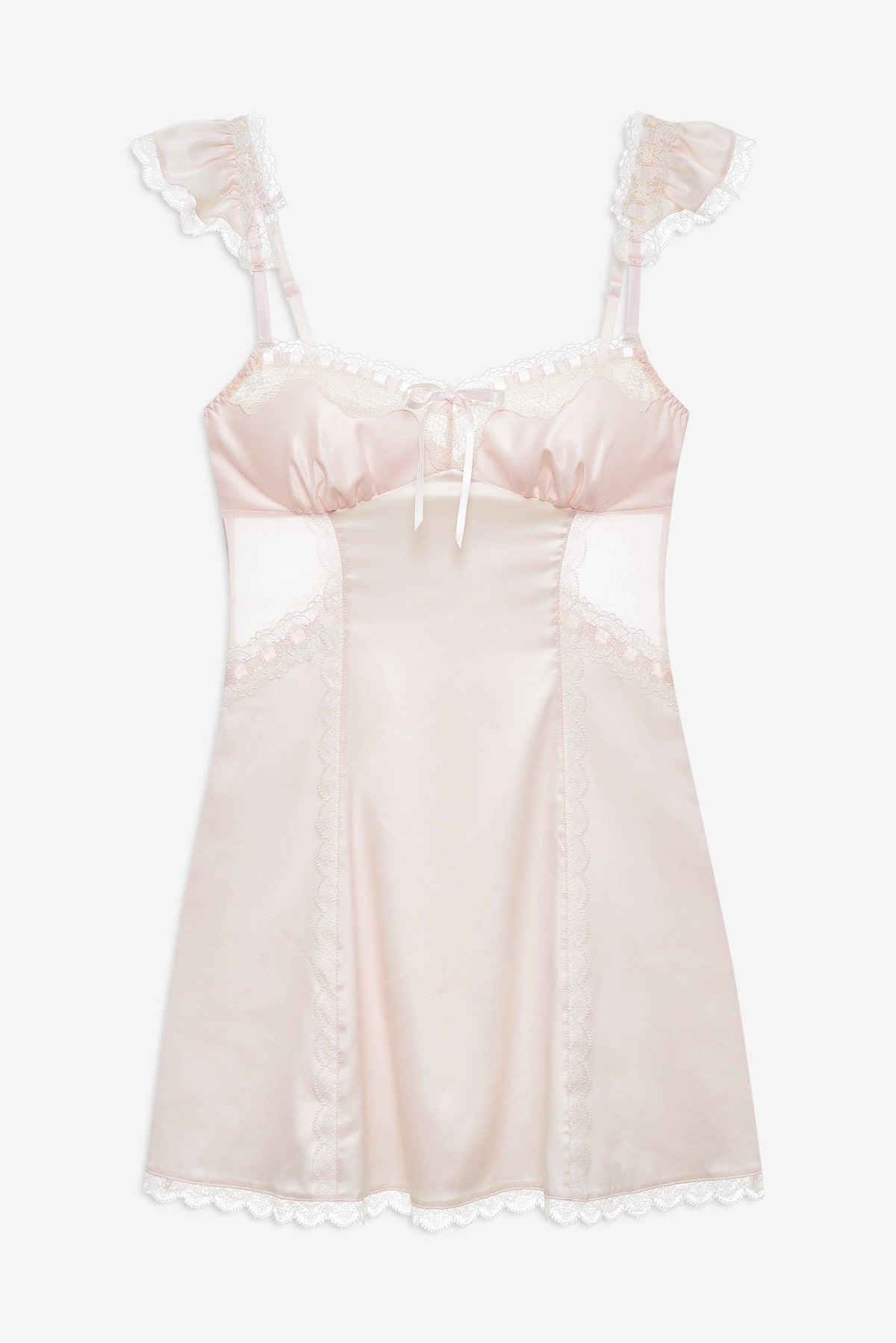 Starlet Slip Dress Peach - For Love & Lemons