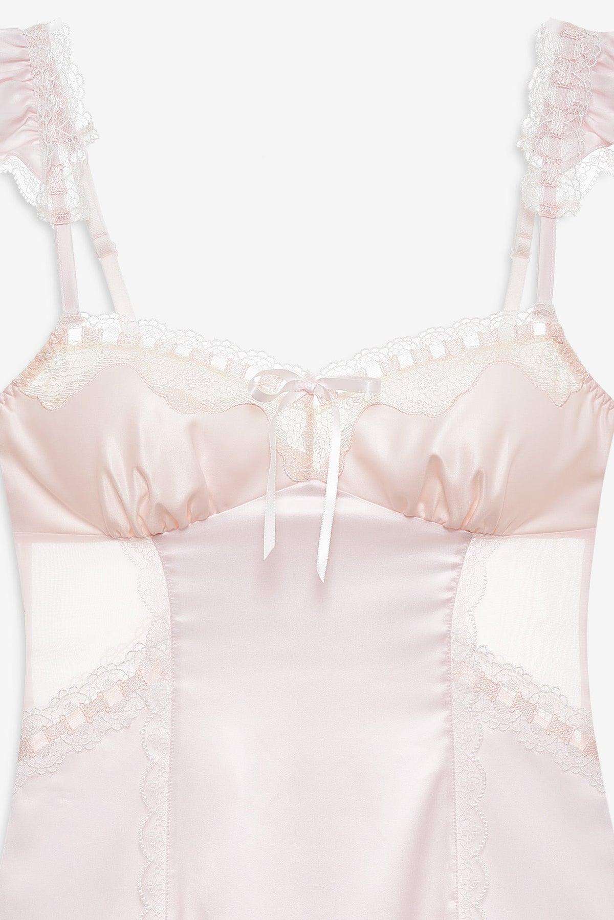 Starlet Slip Dress Peach - For Love & Lemons